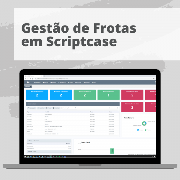 Gestão de Frota em Scriptcase